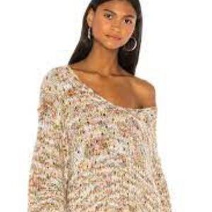 Free People Highland V-Neck Sweater